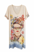 Vestido Floral Artístico Face